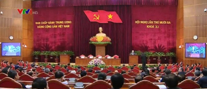 В Ханое завершился 13-й пленум ЦК Компартии Вьетнама 11-го созыва - ảnh 1